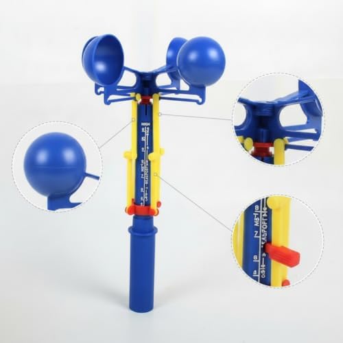 Handheld Anemometer Physical Wind Measurement Tool Anemometer Educational Wind Measurement Device with Handle for Students, Kids, Classroom - Image 7