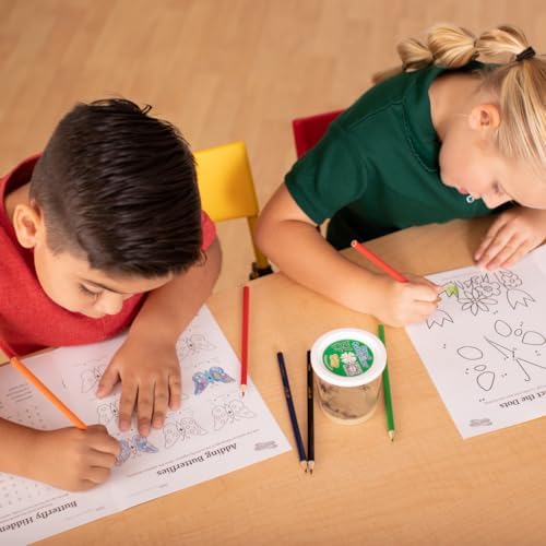 Insect Lore Butterfly Garden Kit – Live Caterpillar Habitat with Pre-Paid Voucher and Pop-Up Habitat– STEM-Accredited Butterfly Growing Kit for Kids, Classrooms, and Homeschool Learning