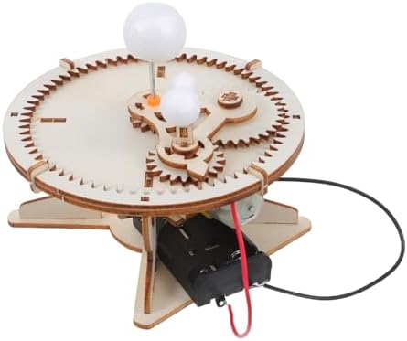 DIY Assembly Space Model Toy for Children, Wooden Kit by HONMEET