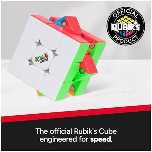 Rubik's Cube 3x3 Magnetic Speed Puzzle Cube & Brain Teaser Fidget Toy - Image 2