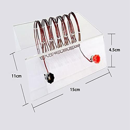Physics Experiment,Power Supply Solenoid Current Magnetic Field Demonstrator Experiment Physics Left Hand Rule Ampere's Law Magnetic Powder Electromagnetism Experiment Teaching Instrument - Image 2