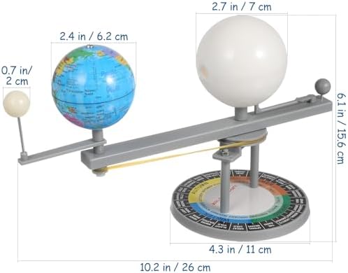 Vaguelly Sun Earth Moon Model Astronomy Teaching Tool for Classroom - Image 3