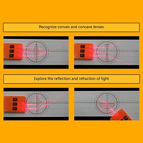 Physics Lab Equipment Tools Set Physical Optical Teaching Optical Bench Lens Pinhole Imaging Optics Science Experiment Light Refraction Kits - Image 6