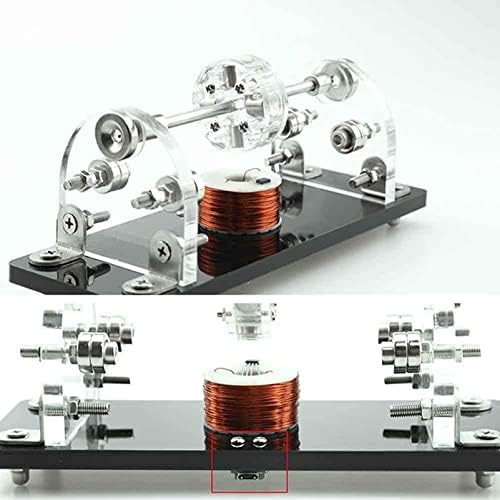 High Speed Brushless Motor Modul, DIY Magnetic Levitation Experiment Hall Motor, Physics Experiment Instrument - Transparent Design - Principle is Simple and Easy to Understand - Image 3