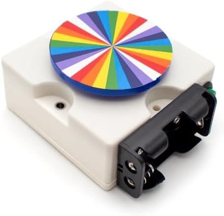 Newton's Color Disk 7-Color Spinning Physics Demonstration Tool for Science Education by LeTkingok