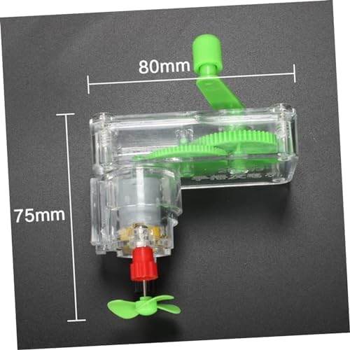 DIY Hand-Crank Generator Kit - Separable Physics Electricity Circuit Experiment Set for Science Education - Image 6