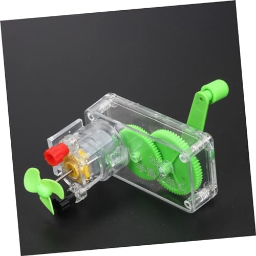DIY Hand-Crank Generator Kit - Separable Physics Electricity Circuit Experiment Set for Science Education - Image 3
