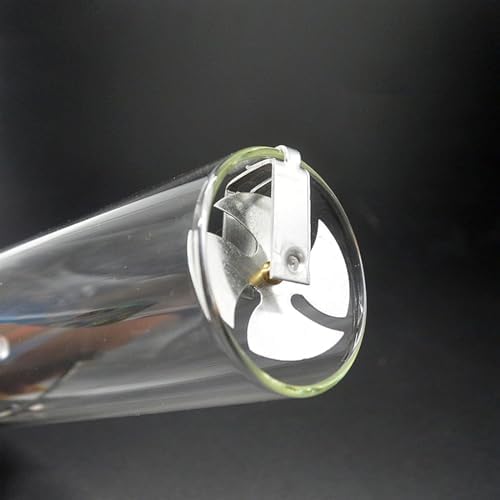 Pure Glass Cylinder - Hot & Cold Air Convection Experiment Kit, Science Teaching Materials for Wind Formation Demo - Image 3