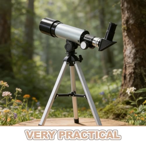Beginners Telescope with Tripod and Xmas Astronomy Tools for Stargazing - Image 3