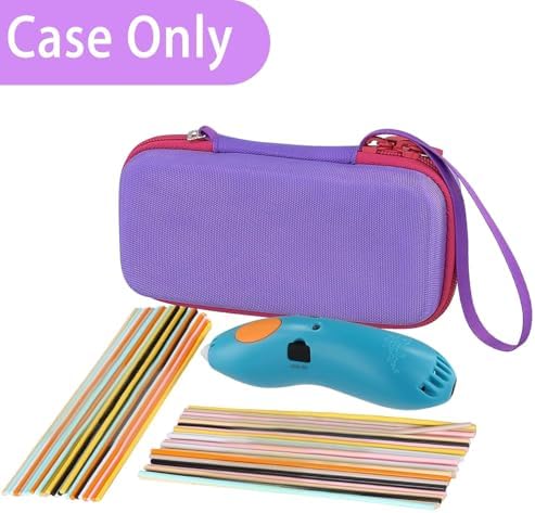 Aenllosi Storage Case for 3Doodler Start+Essentials 2024 3D Pen, Purple - Image 5