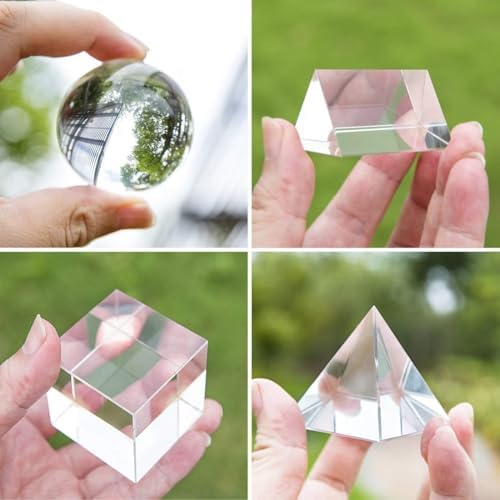 QFkris 4 Pack K9 Optical Crystal Photography Prism Set for Teaching - Image 4
