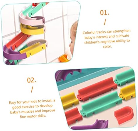 DIY Ball Track Toy for Toddlers, Plastic Educational - Image 2
