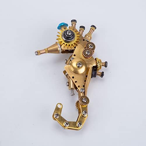 3D Metal Puzzle, Steampunk Sea Horse Model, Puzzle DIY Craft Kit, Gifts for Teens and Adults (100+PCS) - Image 5