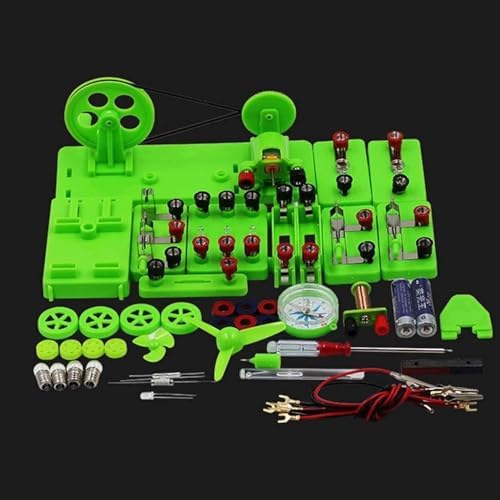 Series & Parallel Circuit Electromagnetic Experiment Kit, Basic Electricity Physics Educational Apparatus, Multi-Function & Magnetic Phenomenon Lab Equipment - Image 2