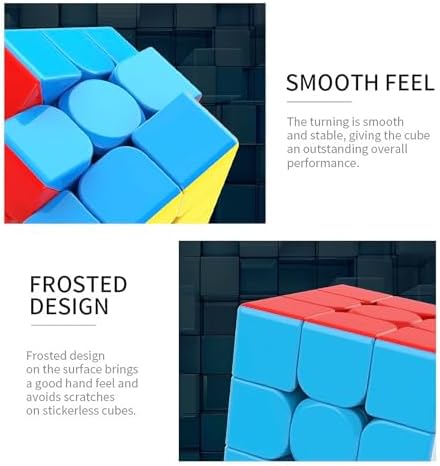 CFMOUR 3x3 Speed Cube Set - Stickerless Magic Bundle, 10Pack, Puzzle Toys ﻿ - Image 5