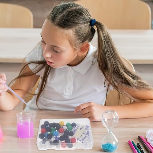 Molecular Model Kit Chemistry Set with 63 Spheres 86 Bonds for Students and Teachers Educational Molecular Modeling Kit for Organic and Inorganic Science Learning - Image 5
