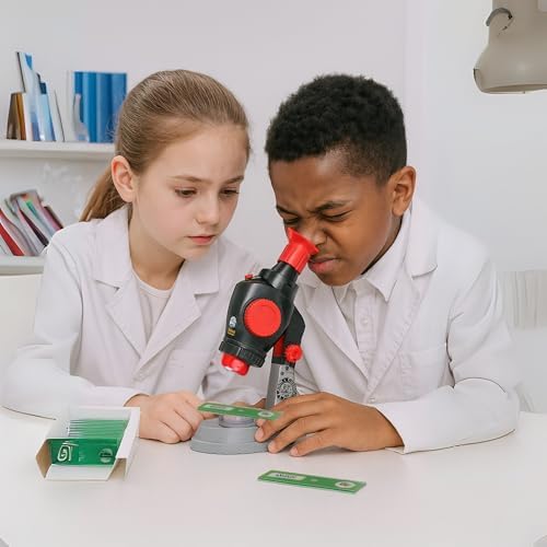 Prepared Microscope Slides for Kids – 24 Plastic Plant & Vegetable Specimens with Labels & Images – Safe, Durable Biology Science Kit for Students Ages 8+ - Image 5