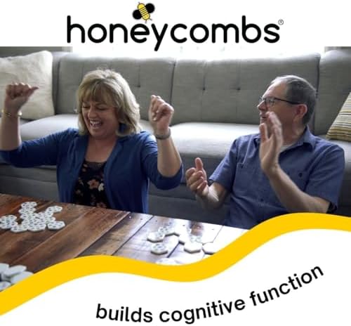 HoneyCombs Game, Tile Matching Game for Kids & Families, 52 Tiles, Ages 6+ - Image 4