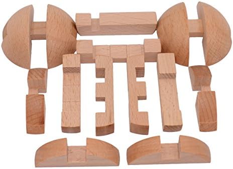 KINGOU Wooden Sphere Puzzle Brain Teaser Toy for Kids and Adults - Image 5