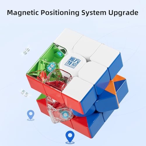Moyu Meilong 2M Magnetic Speed Cube Robot-Shape Display Box, Adjustable Elasticity 2x2 Magnetic Cube with Stickerless Shape Moves Quickly and Smoothly - Image 3