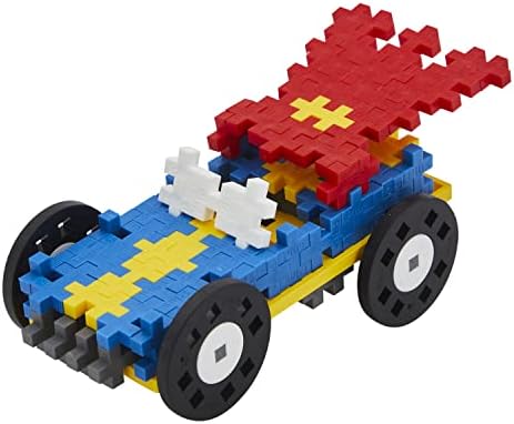 PLUS PLUS Color Cars Tube, Hero - Car Building Kit, 200 pc Hashtag Blocks - Image 6