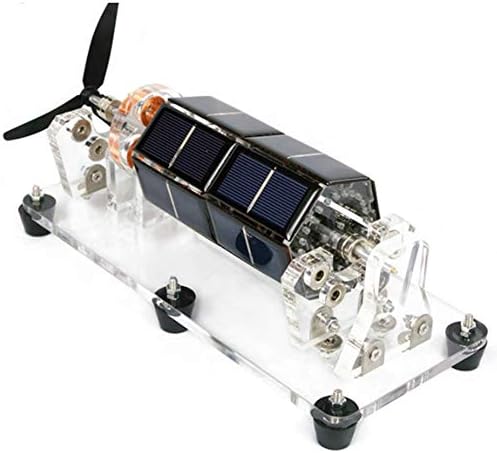 6 Sides Solar Motor Student Physics Experiment Magnetic Levitation Motor Technology Creative Gifts - Image 2