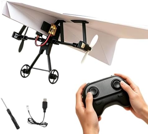 Remote Control Paper Airplane Electric Plane Toy by Unknown