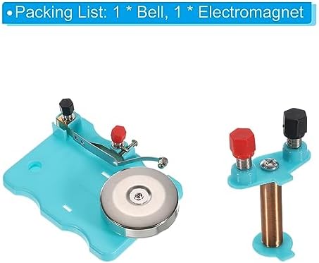 PATIKIL Physical Experiment Set Electric Bell Magnetism Experiment Blue - Image 3