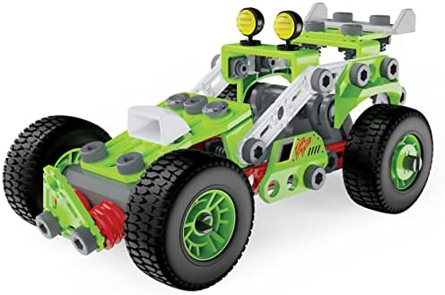 Meccano Builders 3-in-1 Pull-Back Buggy - STEM Building Toys Ages 5+ - Image 2
