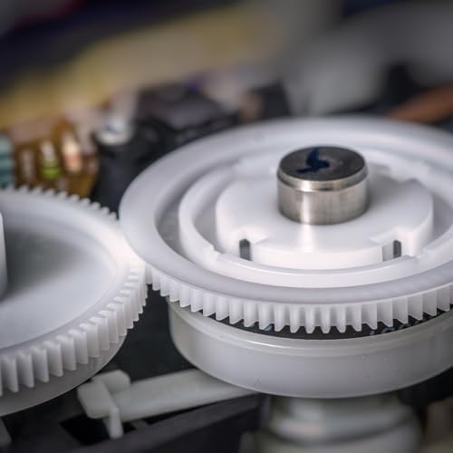 MECCANIXITY 40 Pcs Plastic Gears 30 Teeth Plastic Motor Gear Model 30122B Reduction Gear for RC Car Model DIY Robot (White, Module 0.5) - Image 6