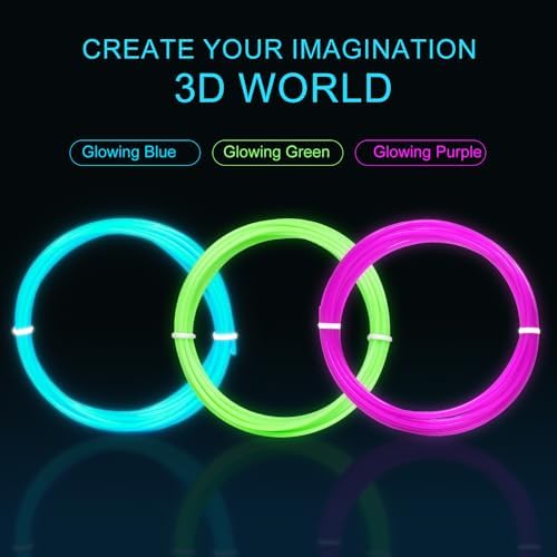 Kretrum 28 Colors 3D Pen Filament Refills Compatible with SCRIB3D MYNT3D PIKA3D 3D Pen for KidsPer Color 10 Feet 1.75mm PLA 3D Printing Pen Filament Refills, NOT FIT 3Doodler Start Pen - Image 6