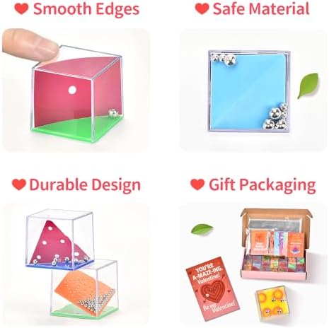 28 Pack Mini 3D Maze Puzzle Cubes, Brain Teaser Fidget Toys Kids Party Favors, Non Candy Goodie Bag Stuffers for Boys Girls 3-5 4-8-12, Classroom Prizes, Pinata Fillers, Return Gifts for Birthday - Image 6