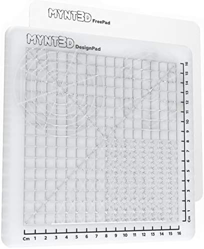 MYNT3D Professional Printing 3D Pen with OLED Display & 3D Pen Mat Kit, DesignPad + FreePad,Black - Image 5