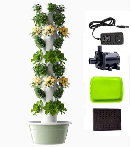Family Hydroponic Tower-Educational Gardening Kit by Unknown