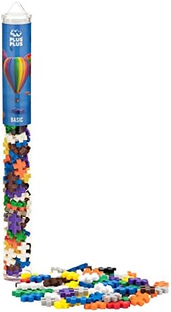 PLUS PLUS Basic Mix Tube - Mini Interlocking Building Blocks Set - Image 4
