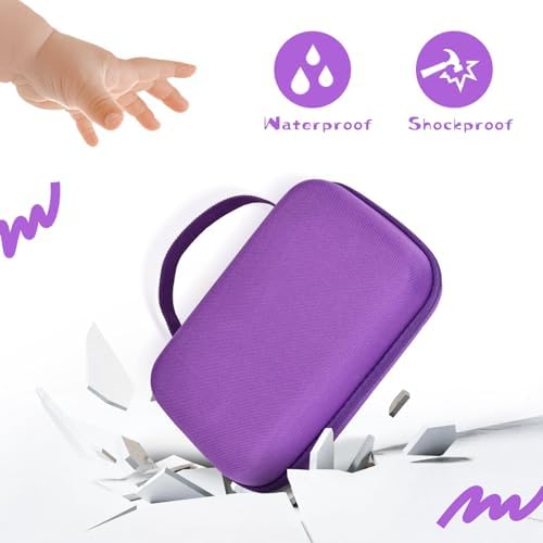 Hard Case Compatible with MYNT3D Super/Professional Printing 3D Pen, Purple - Image 4