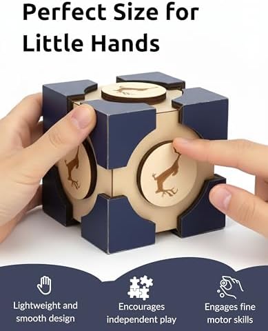 Brave Puzzle by Sharp Brain Zone – Wooden Mind Game, 3D Interlocking Brain Teaser, Logic Brain Teaser, Unique 3D Interlocking & Decorative Burr Puzzle - Image 4