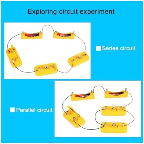 Electricity Experiment Kit, Scientific Circuit Package - Lighting Small Bulbs in Series and Parallel Circuits - Image 6