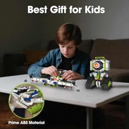 STEM Robotics Kit for Kids 8-14, 5-in-1 RC Building Set - Image 4