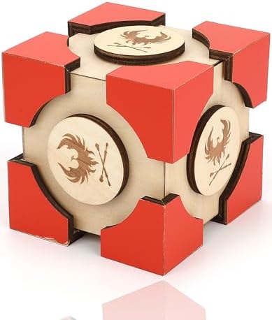 Phoenix Puzzle by Sharp Brain Zone – Interlocking Brain Teaser Cube, 3D Wooden Puzzle, Stress Relief Brain Teaser & Premium Decorative Teaser by SharpBrainZone