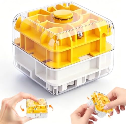 2-in-1 Fidget Spinner Maze Cube 3D Puzzle Brain Teaser 2 Level by Unknown