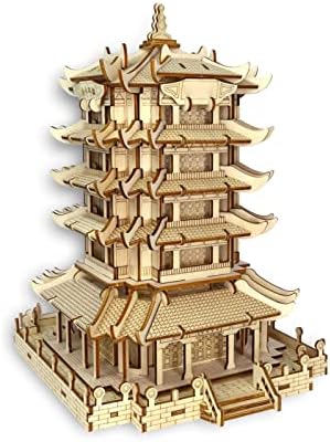 3D Puzzle,Balody World Famous Architecture Blocks Model,Assembly Wooden Home Decors Adult Craft Kits, World Famous Buildings Model,Challenge for Adults,Birthday Gift for Adults by 3DPuzzleROEOLNIL