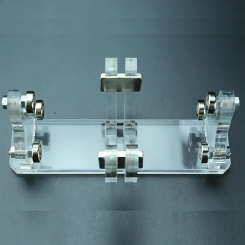 DIY Magnetic Levitation Solar Motor Model, Acrylic Light-Powered - Image 3