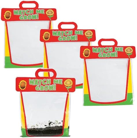 Fun Express Pocket Greenhouses Bulk 48 Piece - Multicolor by FunExpress