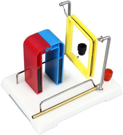Bewinner Electromagnetic Induction Kit, Demonstration Teaching Tool for School Physics Lab Experiment - Learn Force in Magnetic Field, Premium ABS & Copper, Portable - Image 3