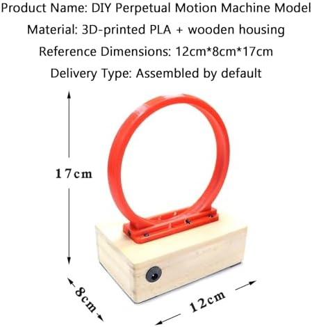 DIY Perpetual Motion Machine Model, Electromagnetic Cyclotron Scientific Experiment Equipment, Iron Ball Circular Motion Coil, Quick Response for Lab - Image 3