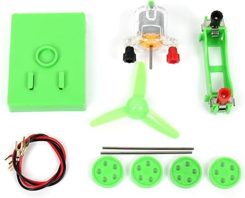 DIY Electric Propeller Wind Car DIY Electric Propeller Wind Car Wind Powered Car Wind Energy Driven Fun Car DIY Technology Small Production Educational by Unknown