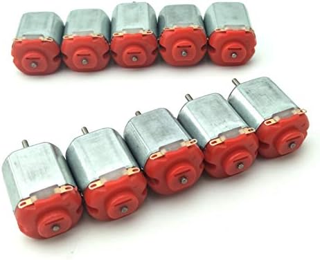 10pcs Micro 130 DC Motor Strong Magnetic Brushed Electric DC 3V -12V 25000 RPM Cars Toys Electric Motor, High Speed Torque DIY Remote Control Toy Car Hobby Motor, Metal Car Engine Motor Kit for Toys - Image 6