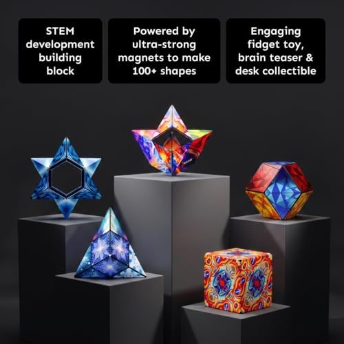 Shashibo DODECA Magnetic Puzzle Cube, Stress Relief Fidget Toy - Image 2