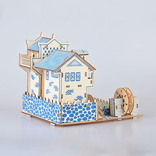 3D Puzzle for Kids, Puzzle for Adults, Cafe Model Kids Puzzles Toys DIY Arts and Crafts for Boys and Girls (8 + Years Old) 63Pcs - Image 6